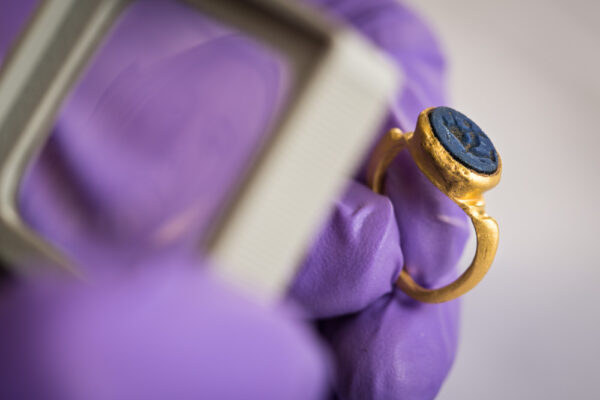 Roman Intaglio Finger Ring Image by Scott Wigglesworth at Blackfell Photography