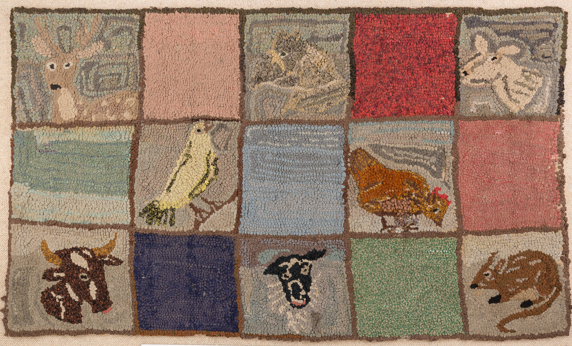 Animal Squares 1960s Winifred Nicholson Florence Williams